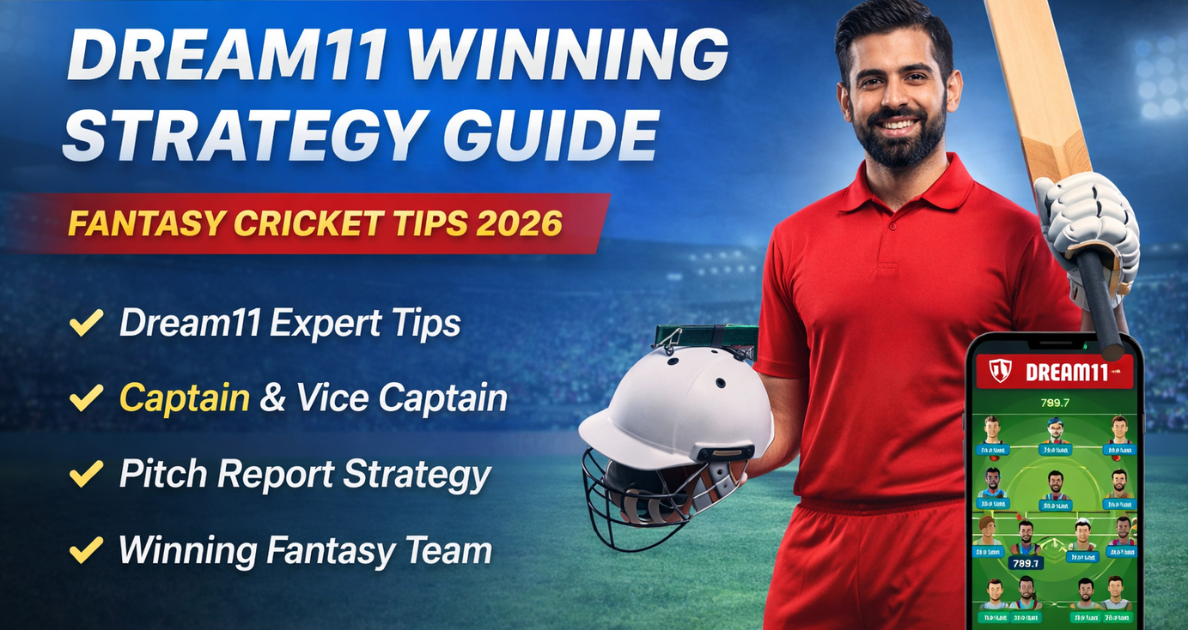 How to Win Dream11 Fantasy Cricket – Complete Winning Strategy Guide for 2026